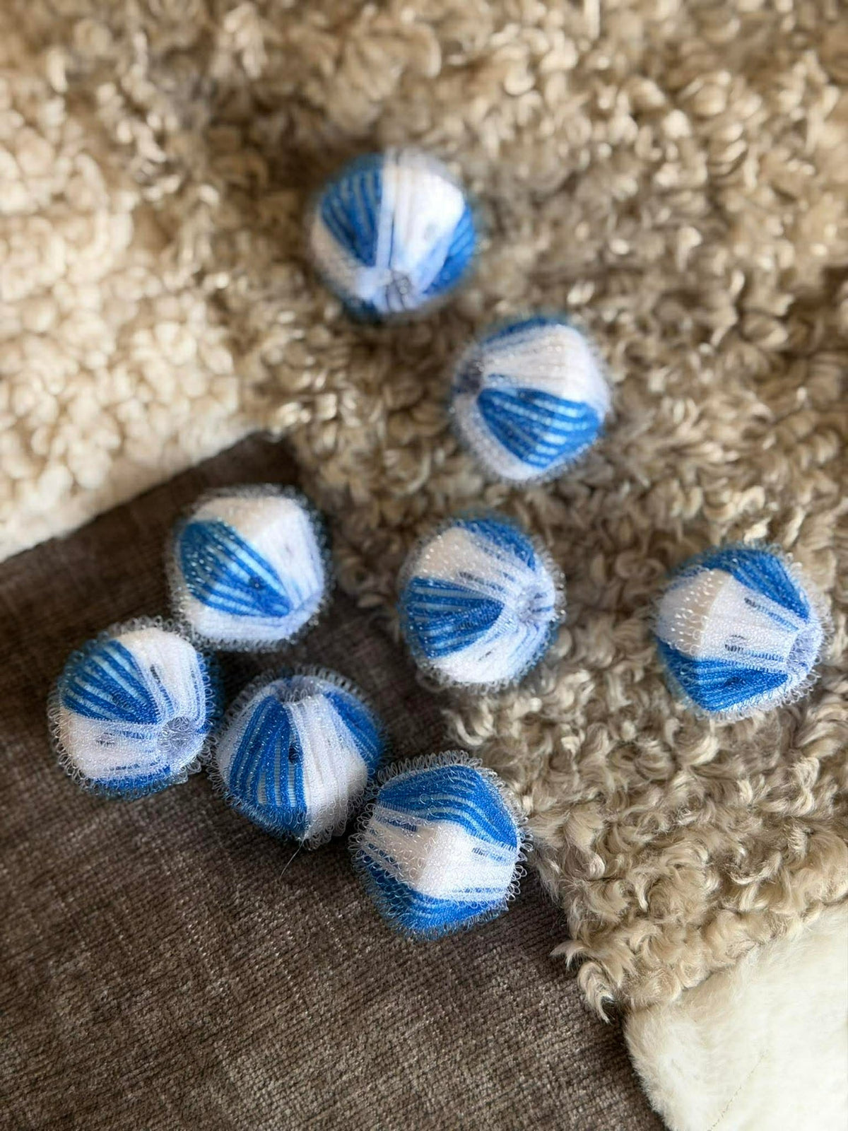 Balles anti-peluches et anti-poils - 8 pièces