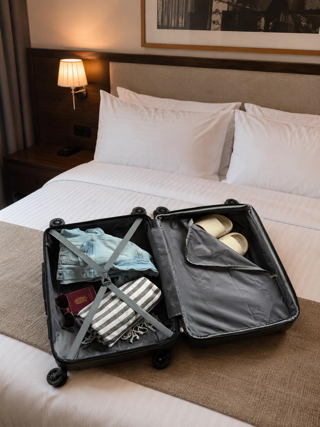 Set de valises de 2 pièces – Bordeaux