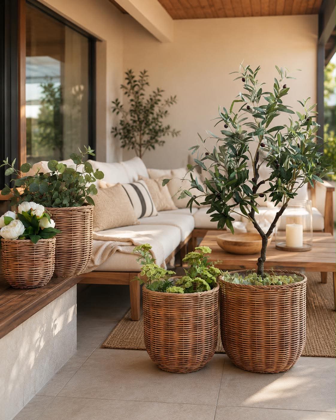 Ensemble de paniers - Lot de 4 pcs.