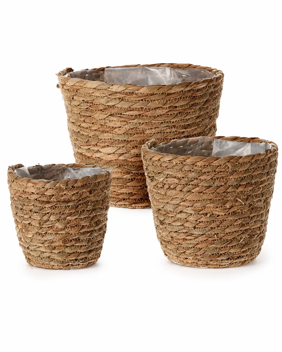 Corbeilles à plantes - Lot de 3 pcs.