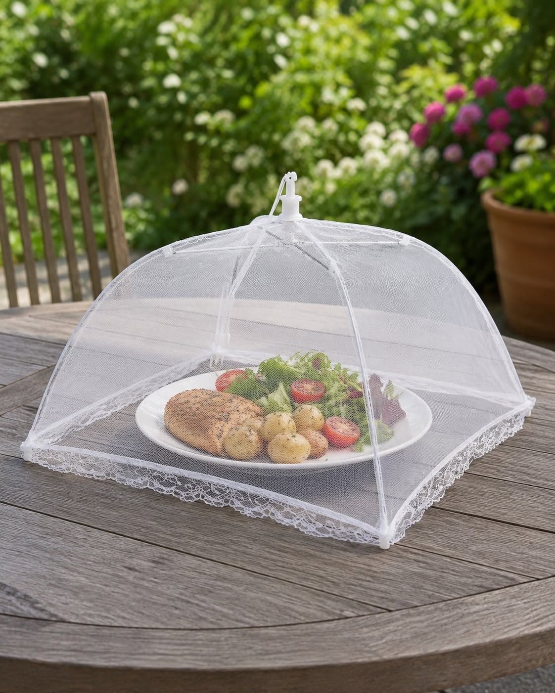 Moustiquaire alimentaire pliable
