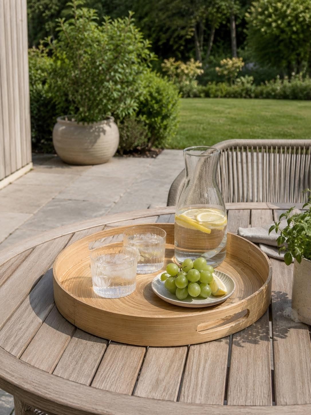 Plateau en Bambou
