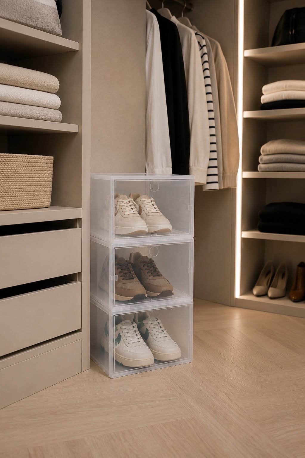 Boîte de rangement pour chaussures - Plusieurs couleurs