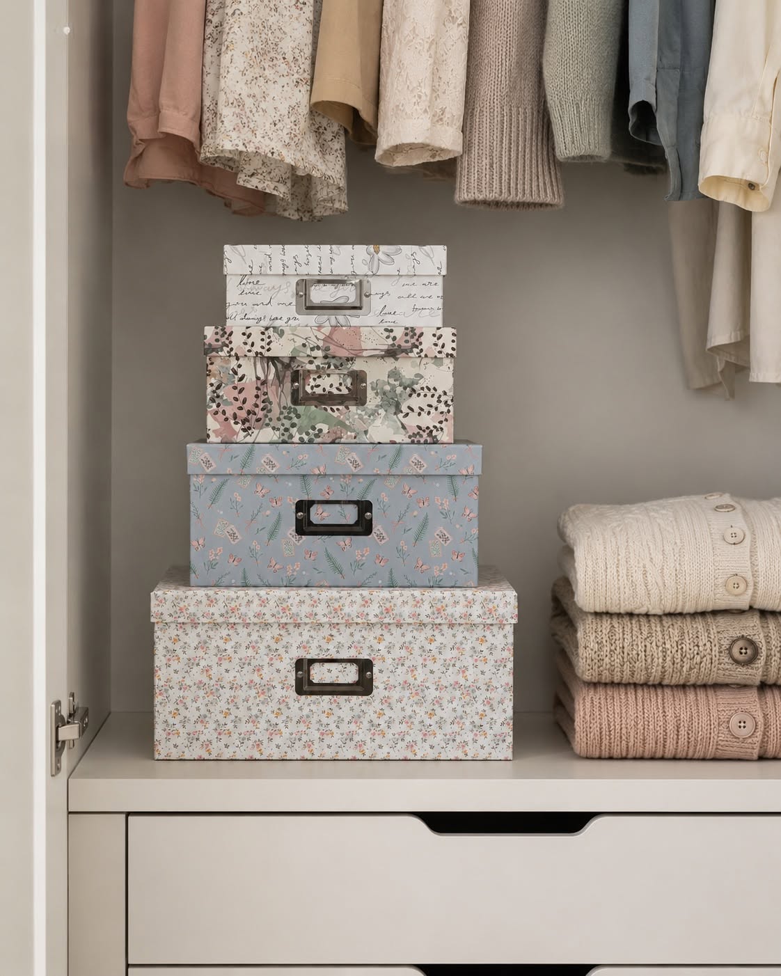 Boîtes de rangement - Lot de 4