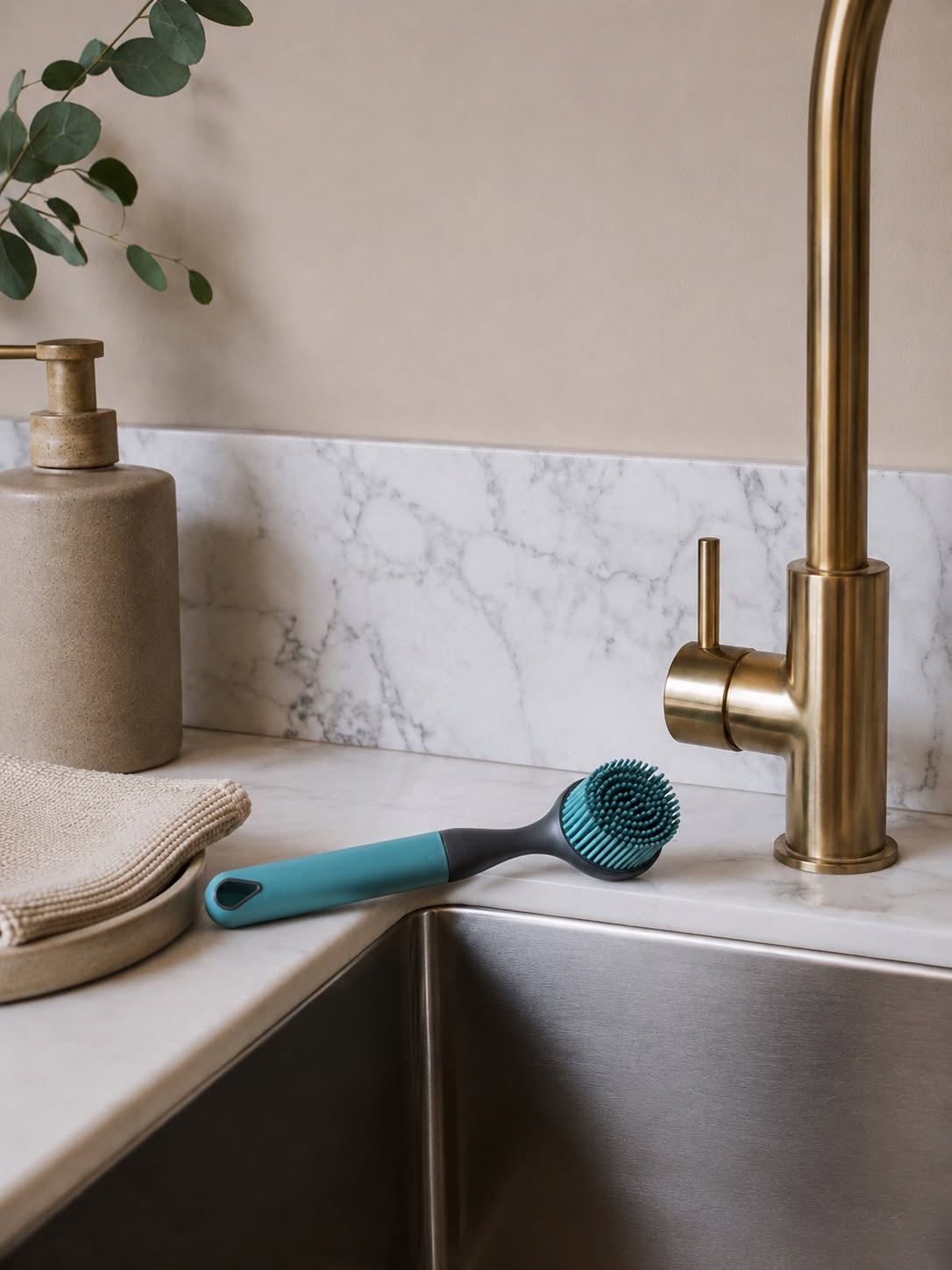 Brosse à vaisselle en silicone