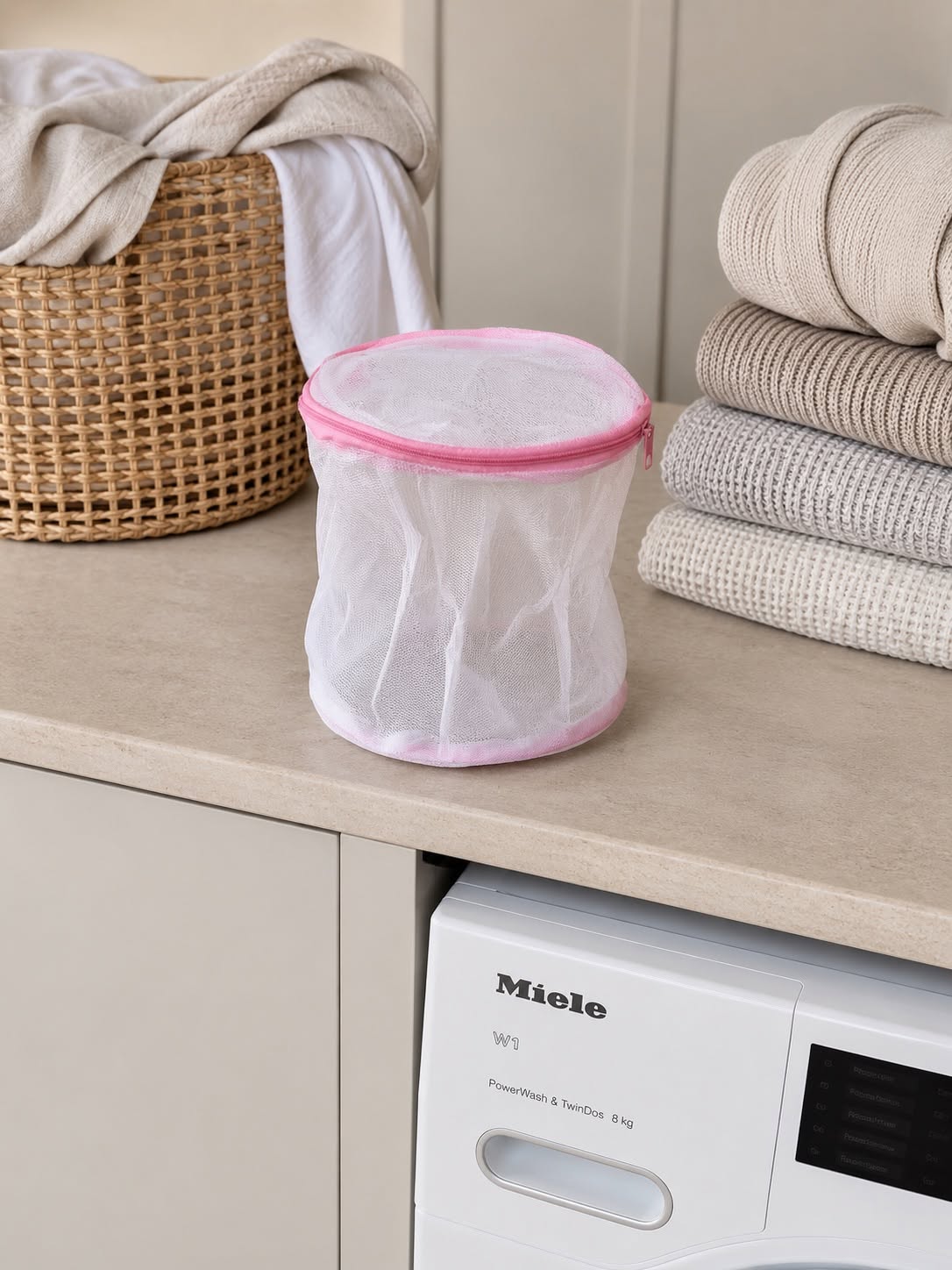 Filet de lavage rond