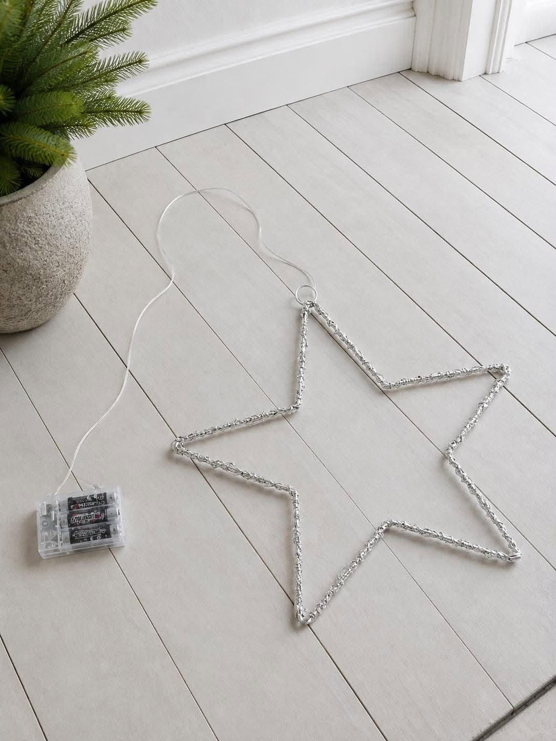 Étoile avec 120 lumières LED