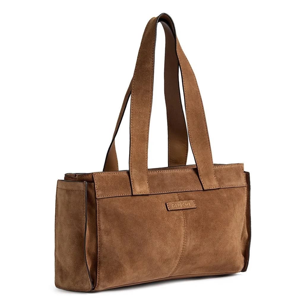 Sac bandoulière Madrid - Dark Tan