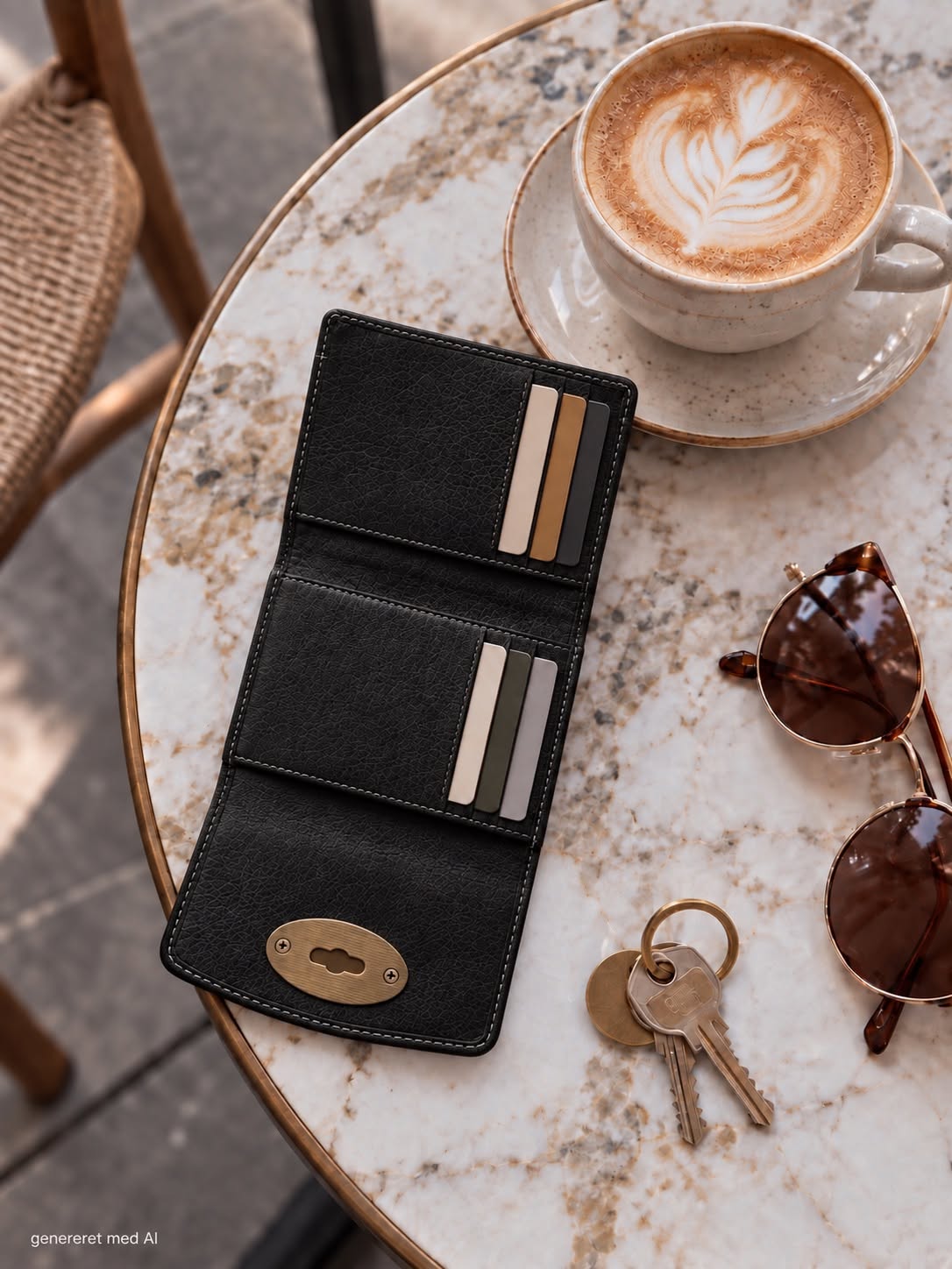 Portefeuille Saya Small - Black