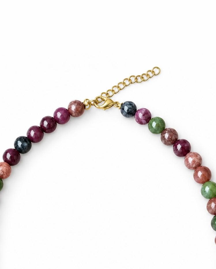 Collier Mary Emerald/Berry Mix