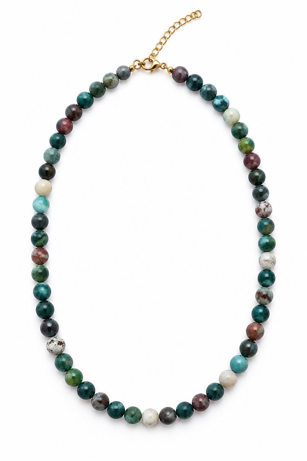 Collier Mary Emerald/Lavendel Mix
