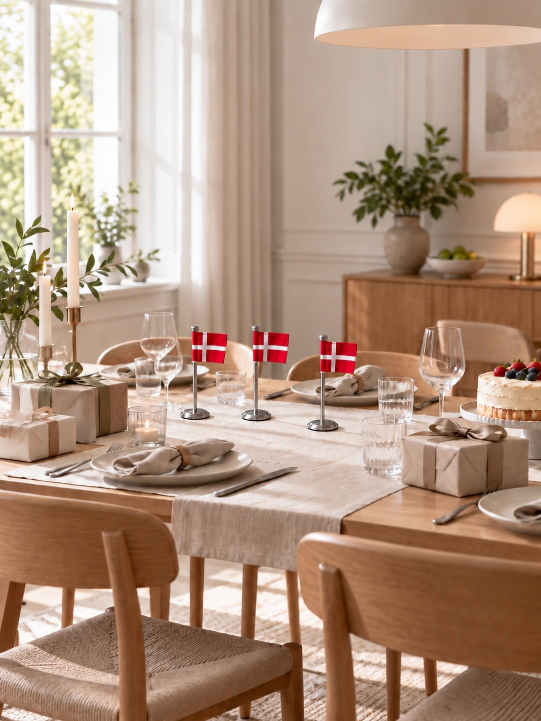 Drapeaux Dannebrog - 3 pcs