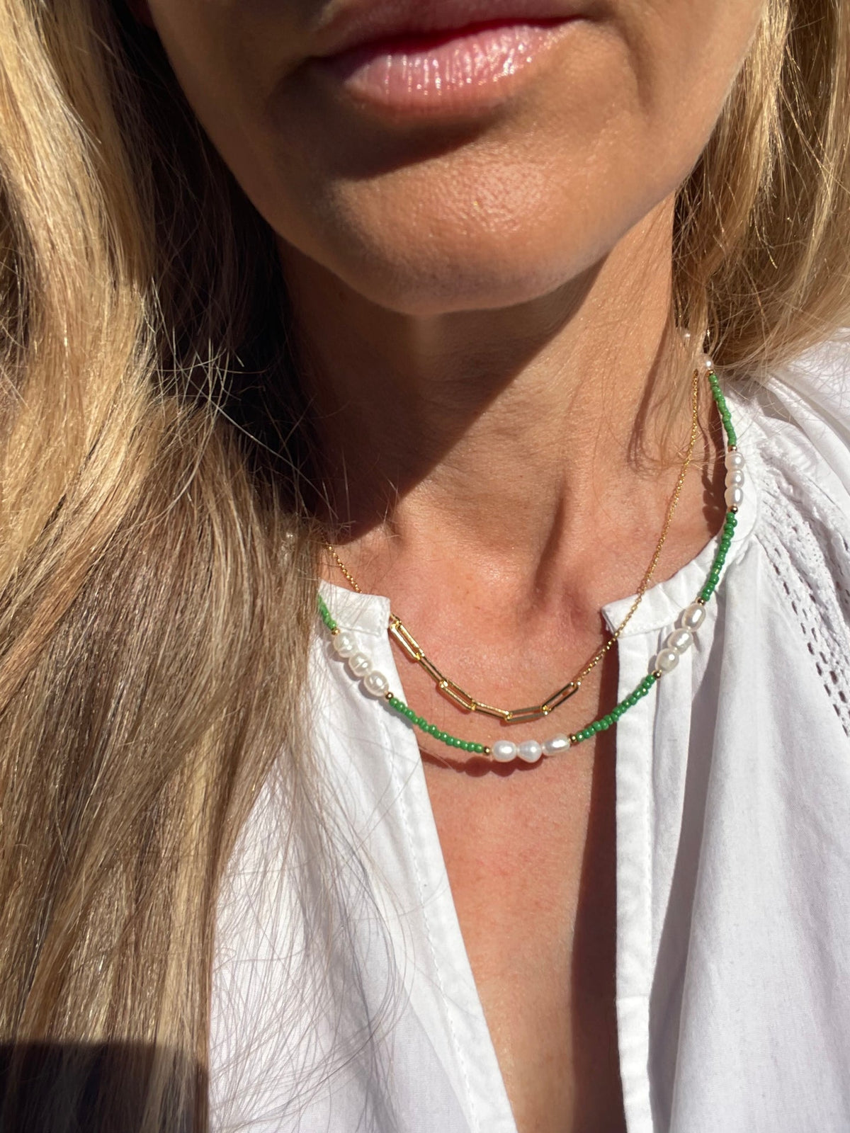 Collier Kira avec perles d’eau douce