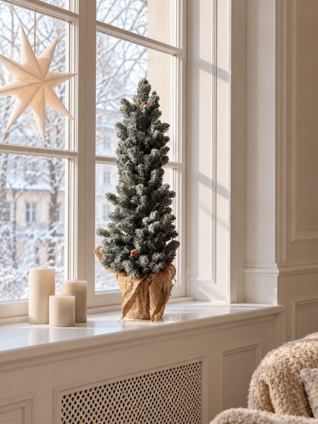 Arbre en pot - MIX – sapin de Noël artificiel