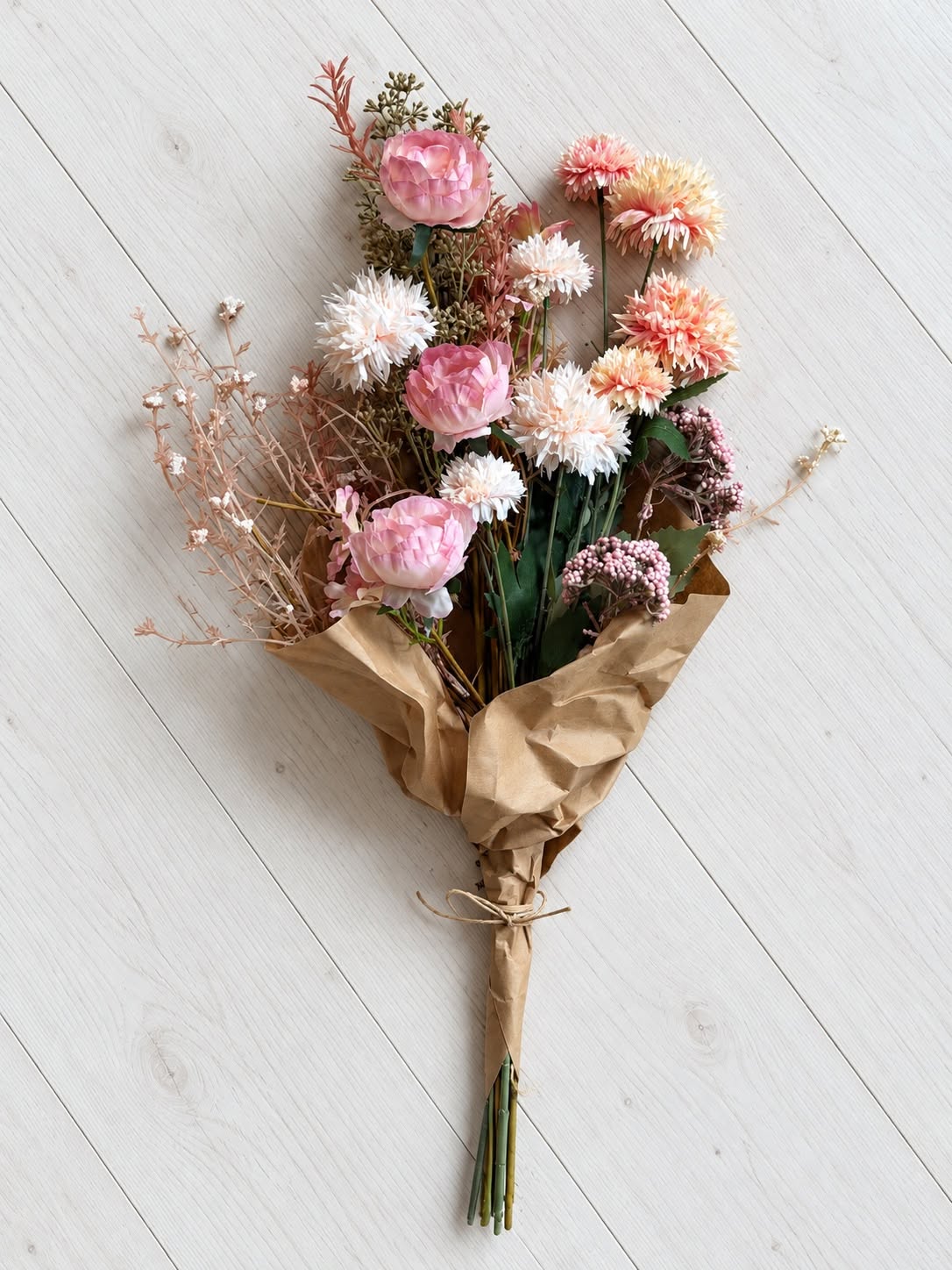 Bouquet Rose 60 cm – Bouquet artificiel