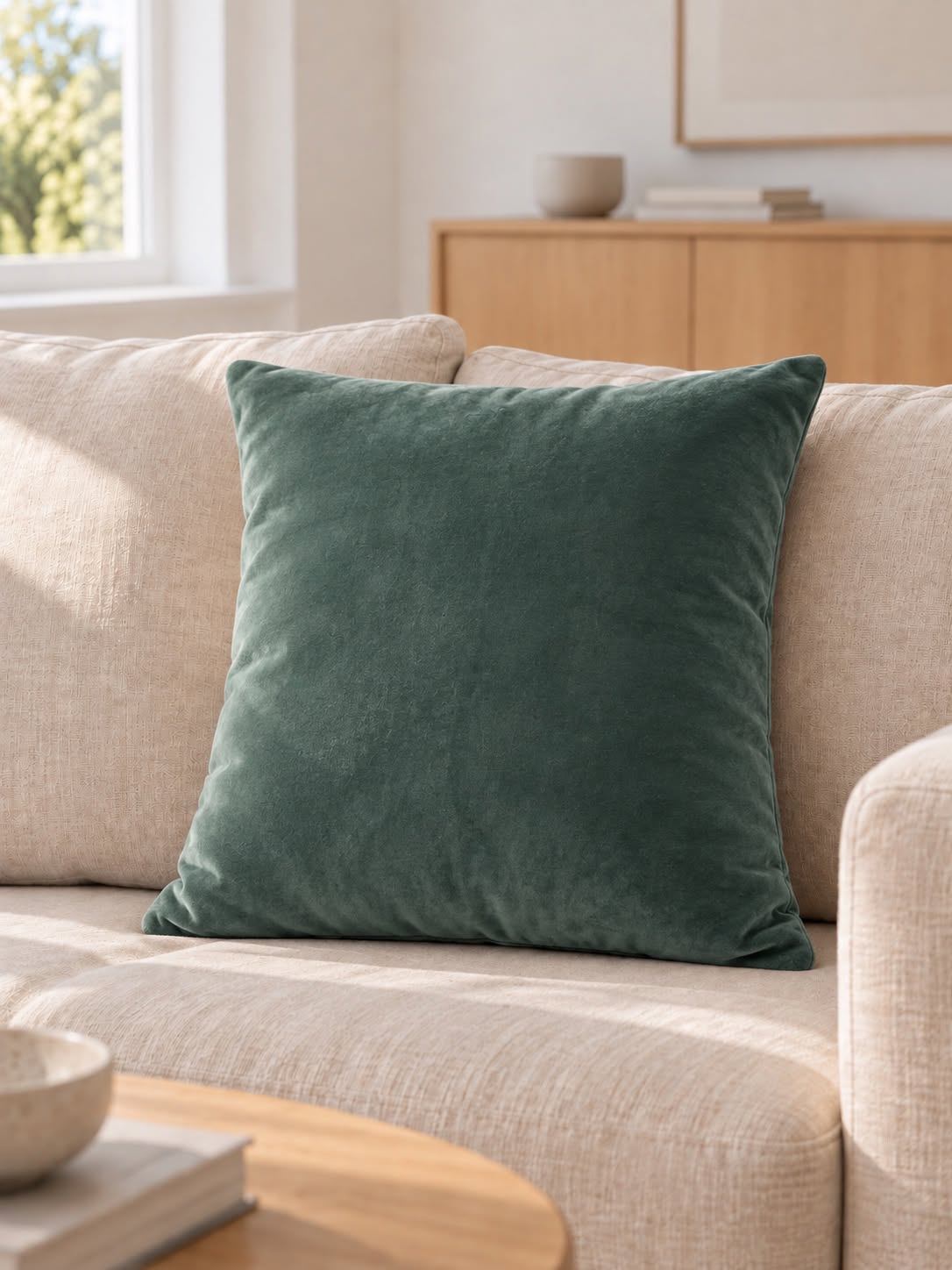 Coussin tricoté 45x45 - Color mix