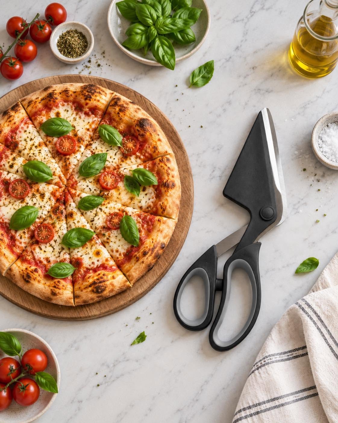 Ciseaux à pizza – noir