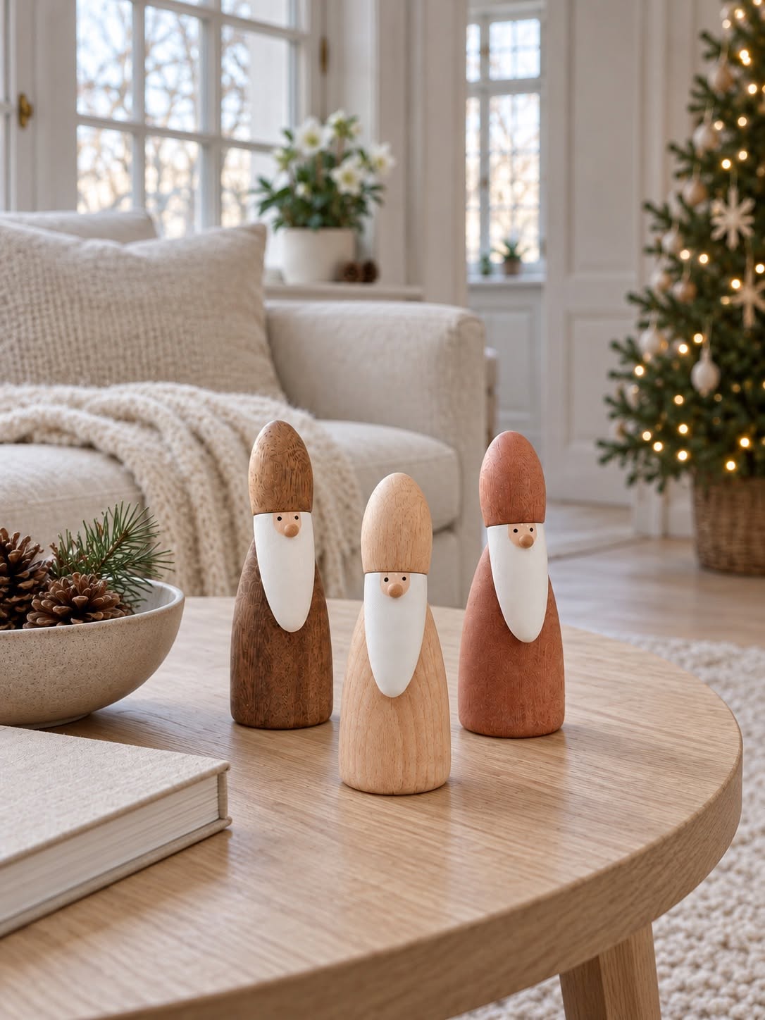 Les 3 Rois mages - wood – figurines en bois