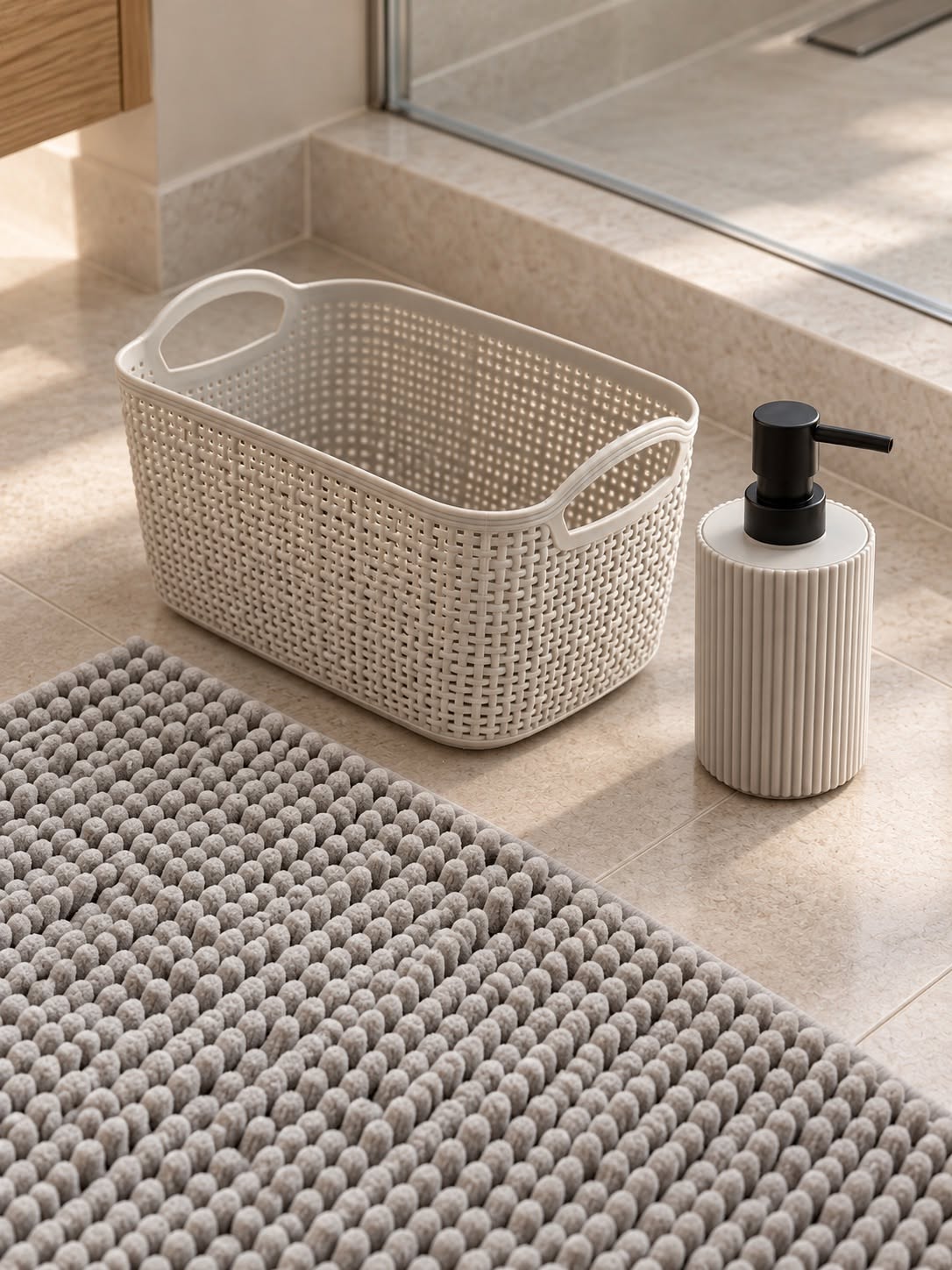 Set de salle de bains Taupe