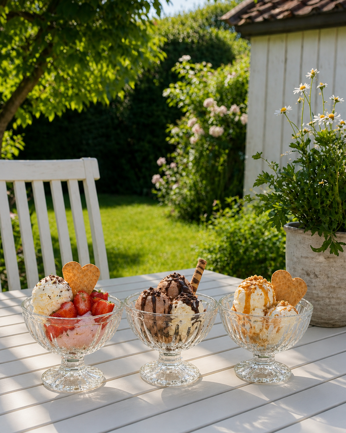 Coupes à dessert – Lot de 3 pièces