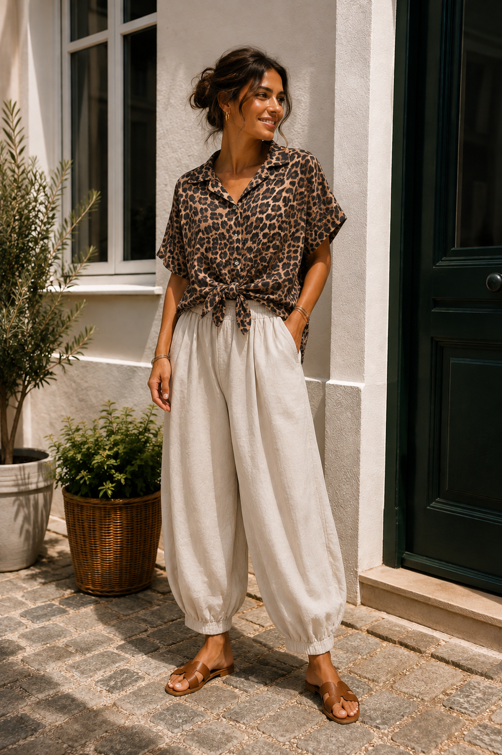 Chemise Vianne camello leo