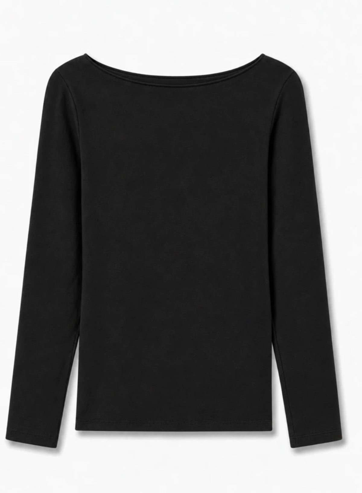 Blouse Ingrid - Noir mélange cachemire