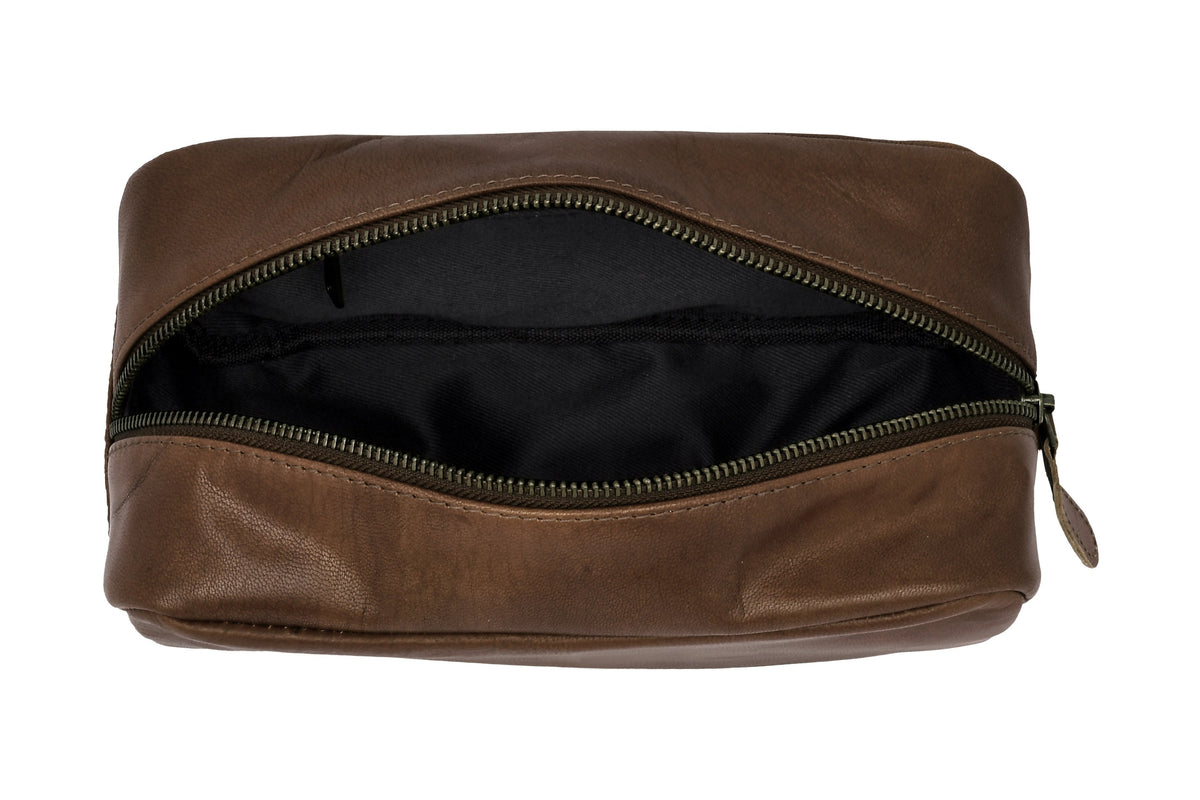 Trousse de toilette Faust - Dark brown