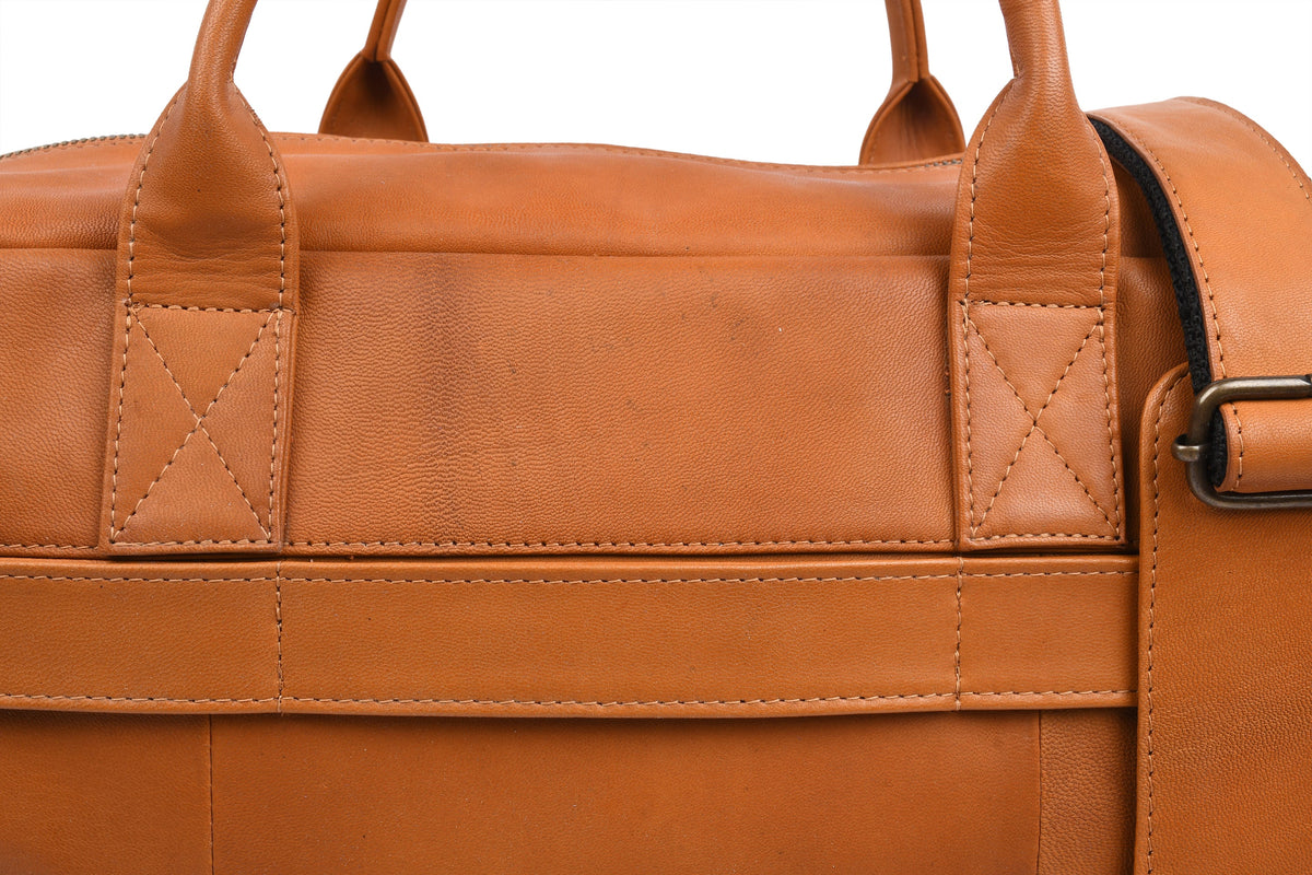 Sac de voyage small Faust - Cognac