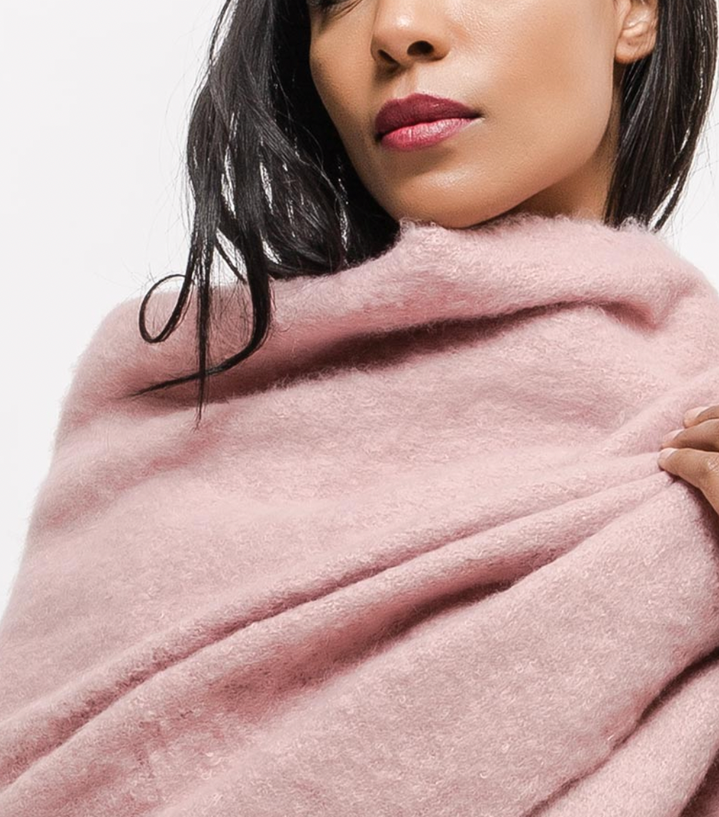 Écharpe Vamset Rose