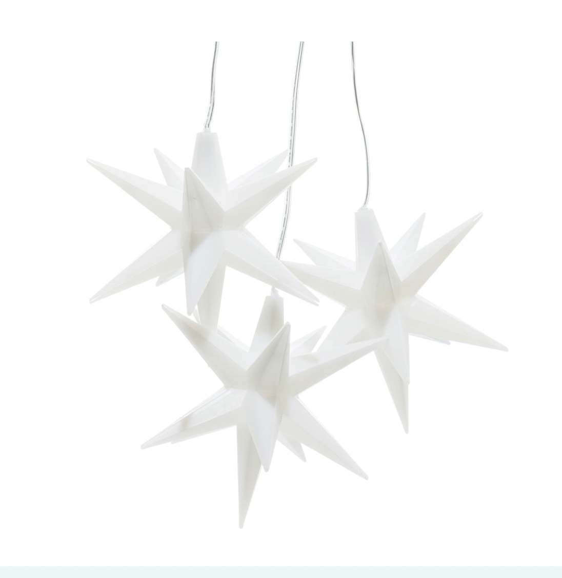 Guirlande lumineuse étoiles LED - lot de 3