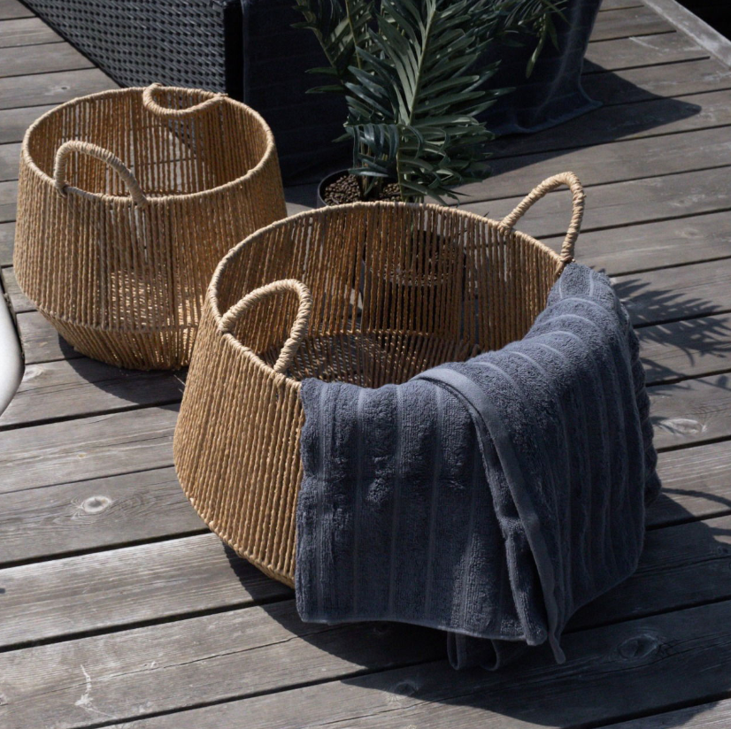 Paniers 2 pcs - naturel