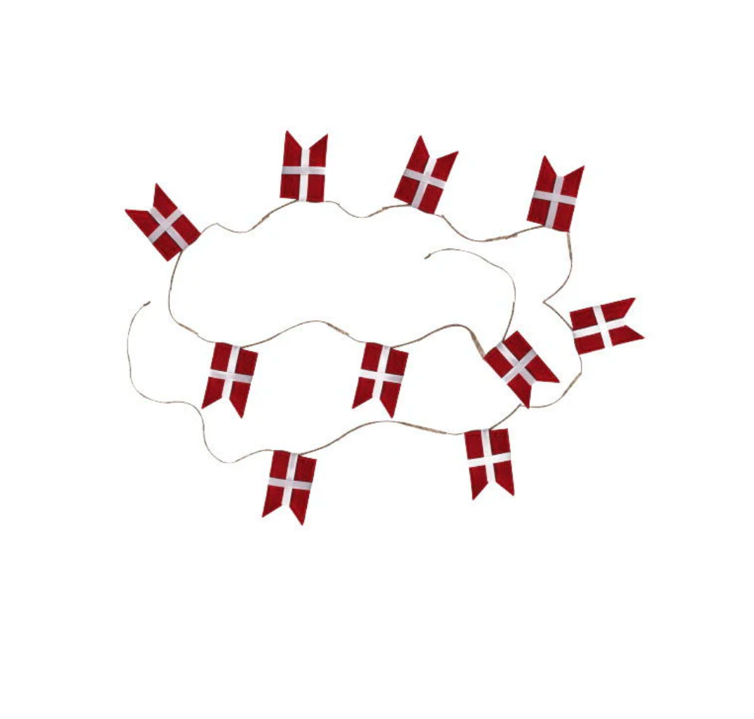 Guirlande de fanions - 10 drapeaux
