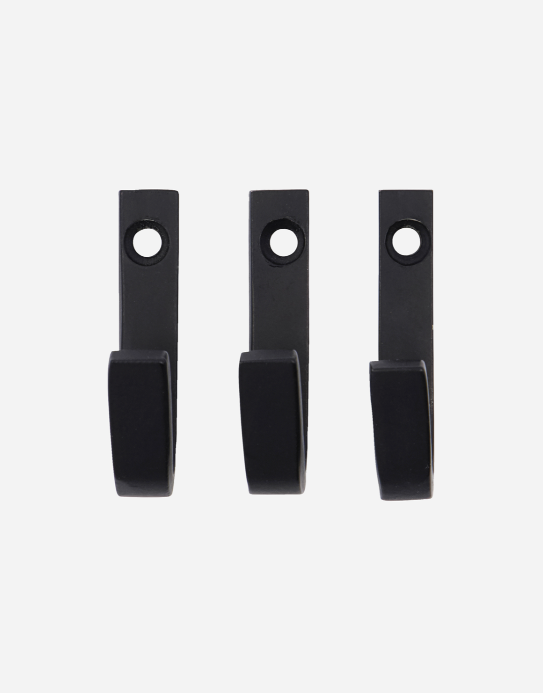 Crochet Bath black - lot de 3