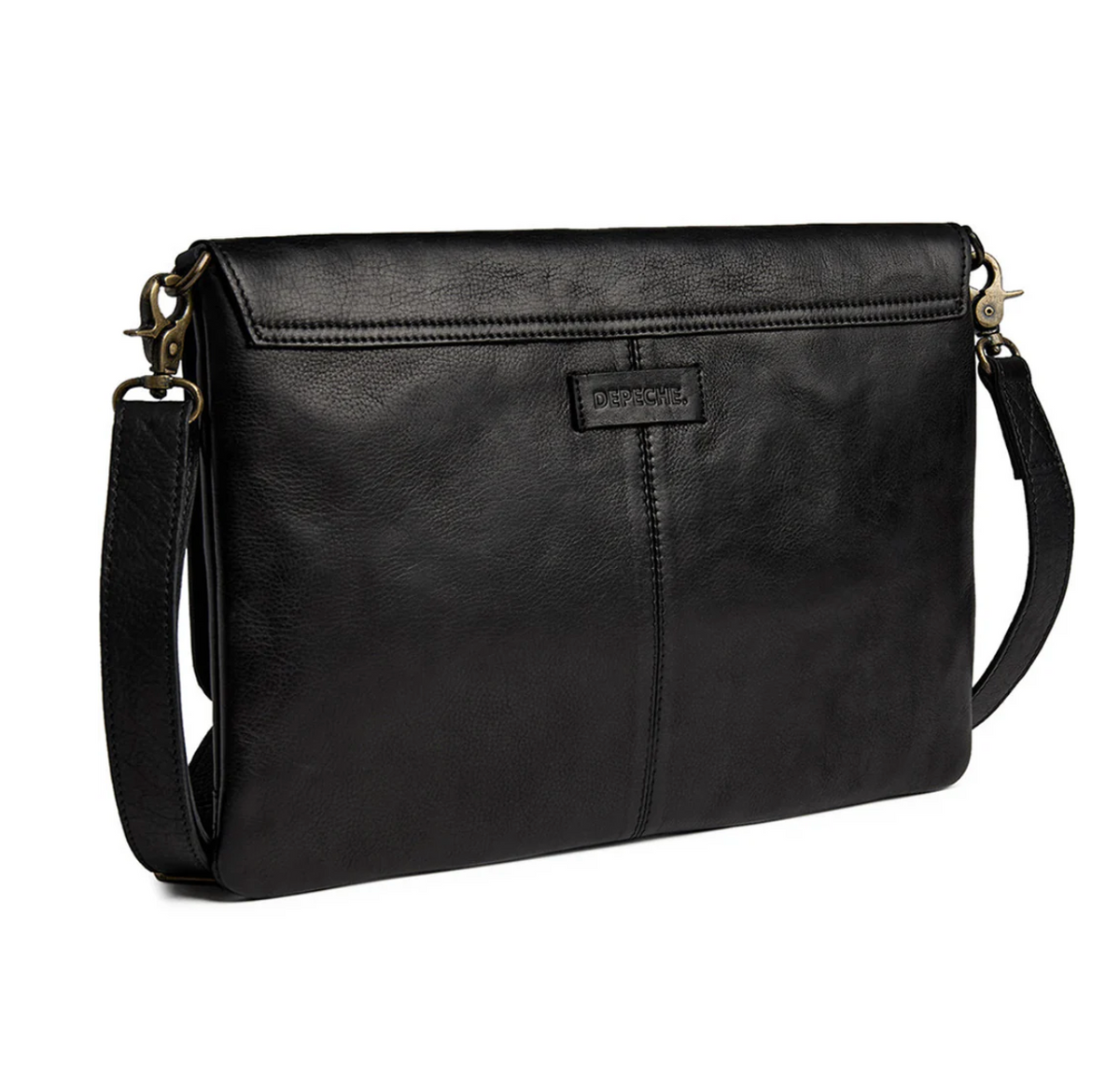 Clutch oversize Luminino black