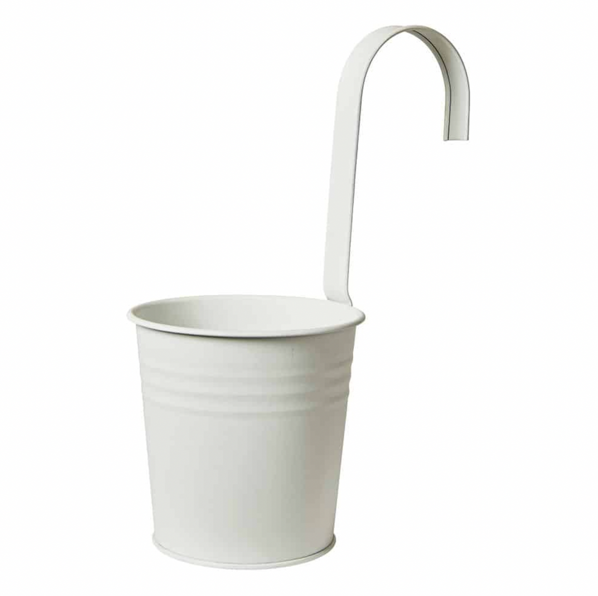 Cache-pot avec anse - Blanc