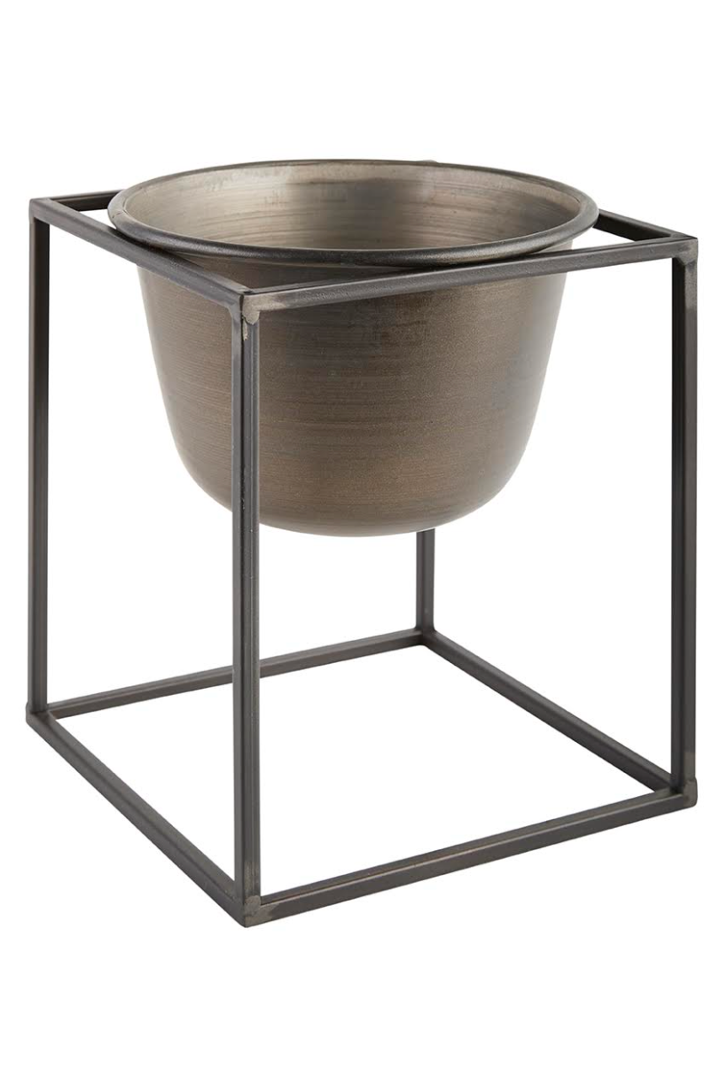Piédestal avec pot