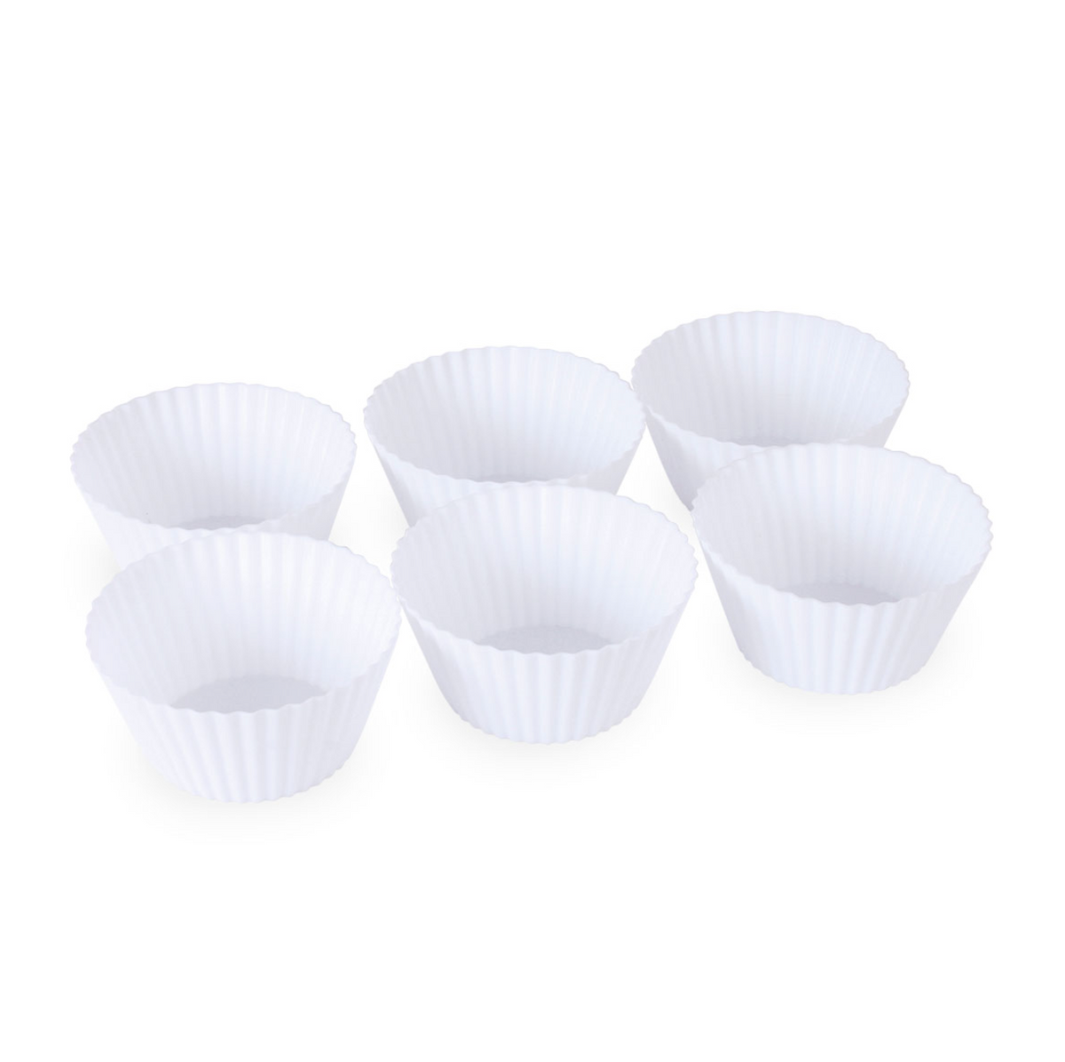 Moules à muffins en silicone - 6 pièces