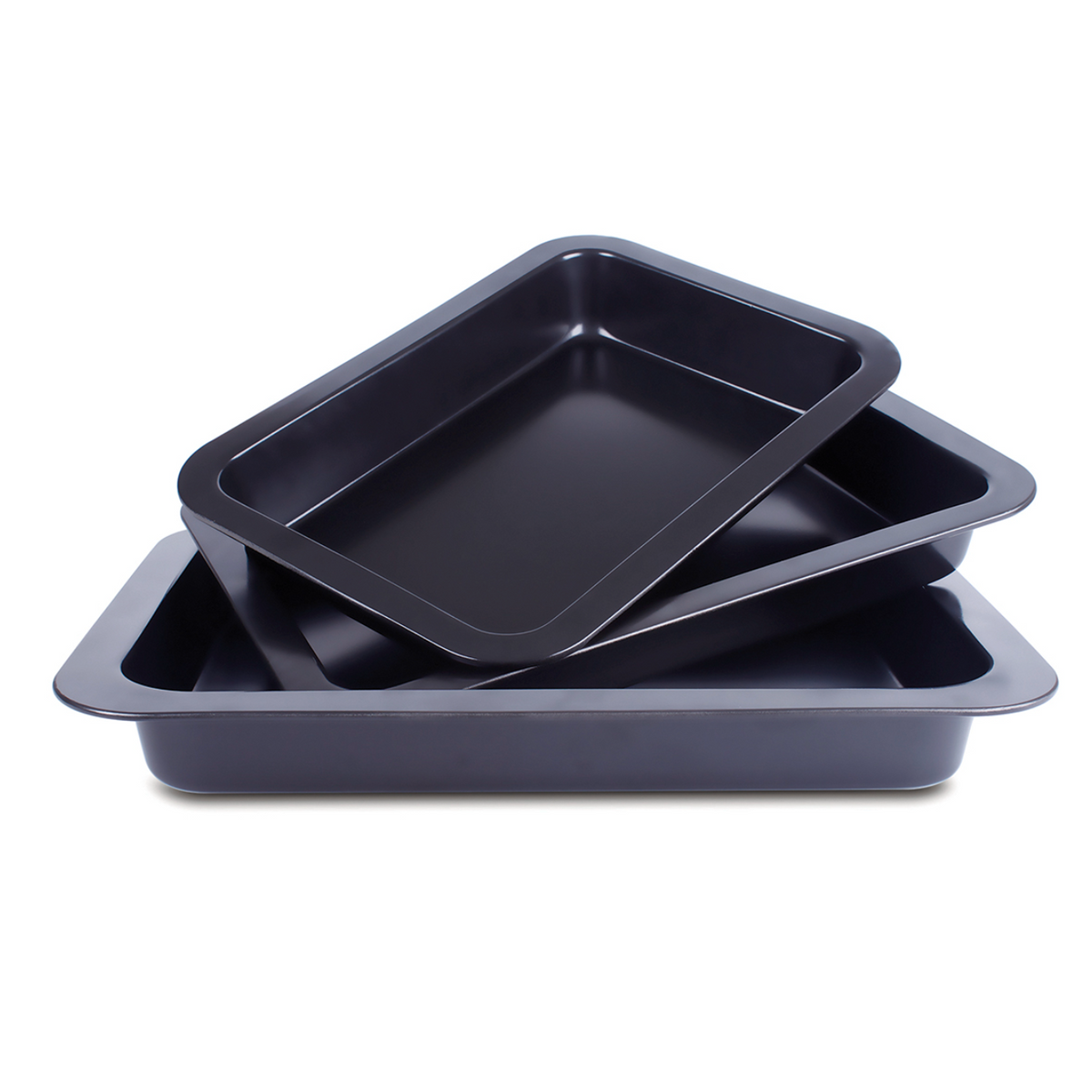 Ensemble de plaques de cuisson de 3 pièces. Antiadhésif