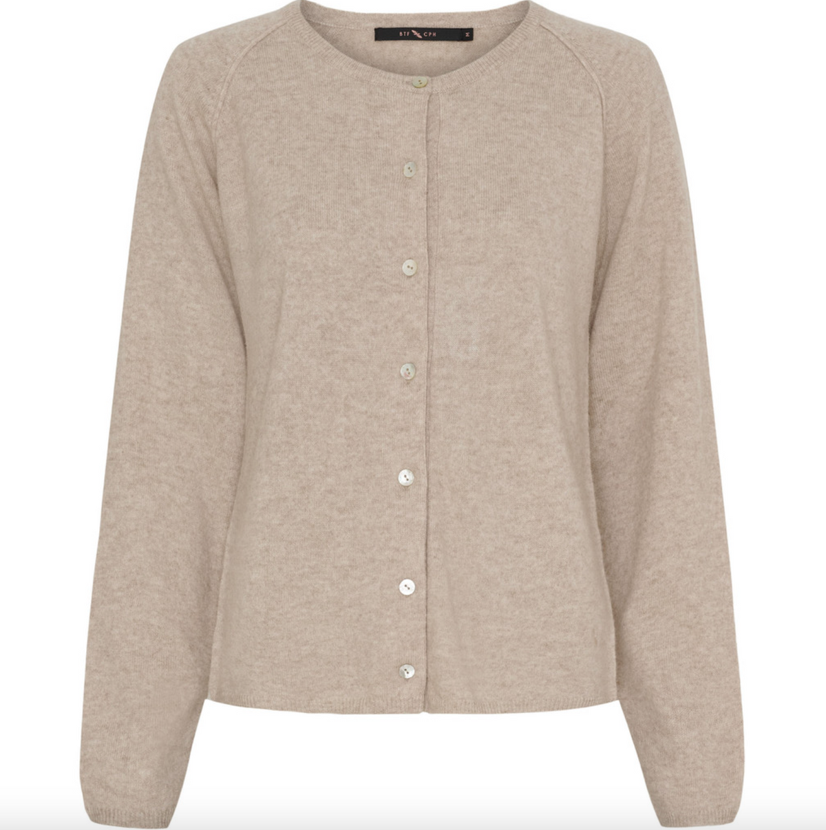 Cardigan Cachemire - Cream Melange