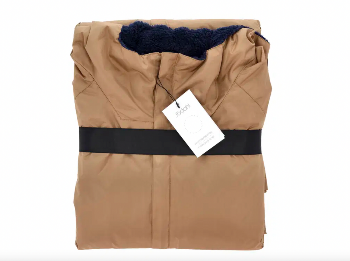 Peignoir de bain d’hiver Södahl North - Warm Taupe
