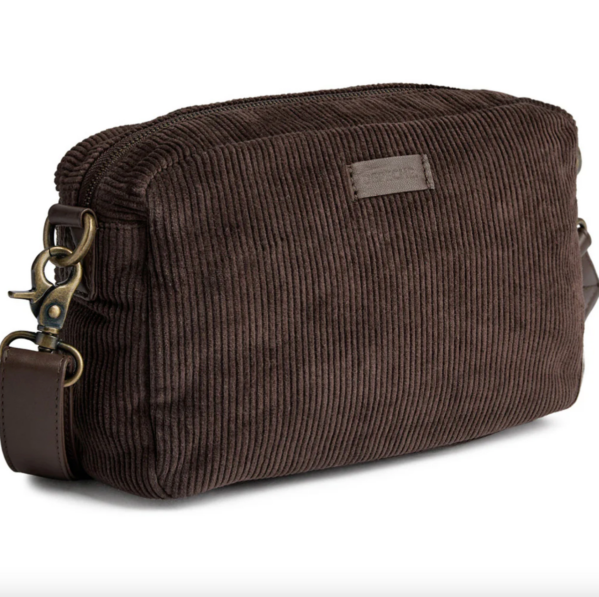 Crossbody Brown velours