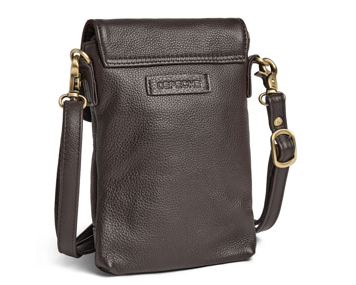 Sac pour téléphone Aura - Dark mocca