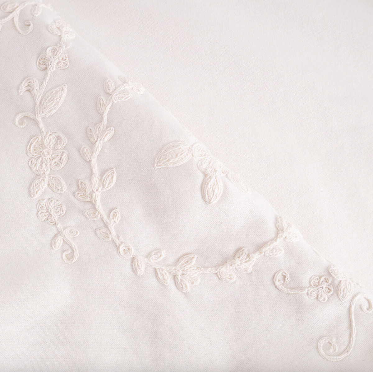 Sweat-shirt brodé - White oversize