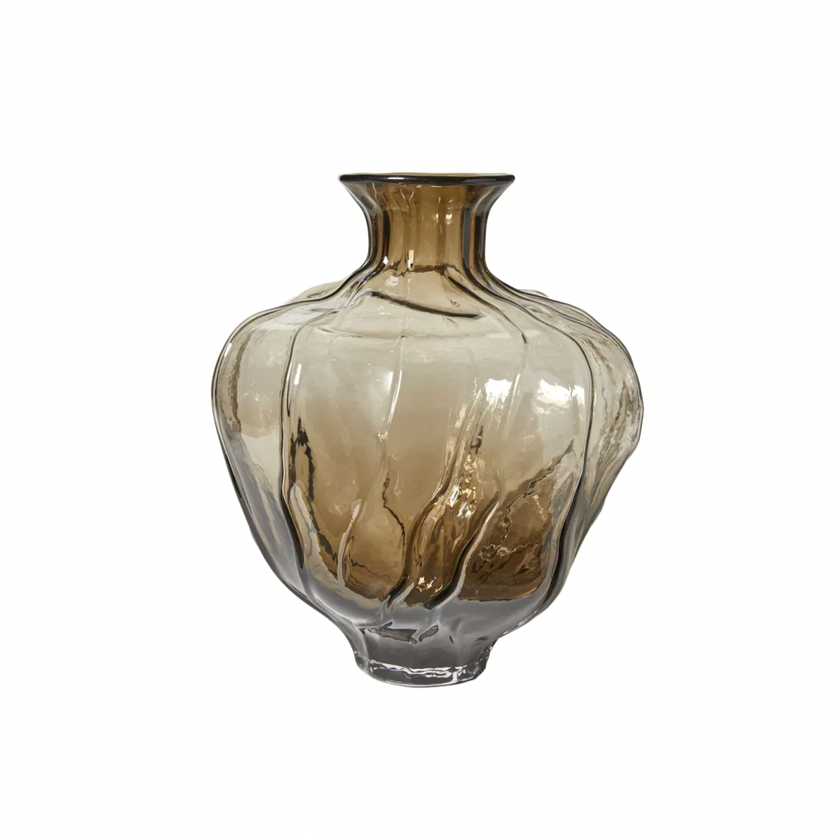Vase Thelma big brown - Soufflé à la bouche