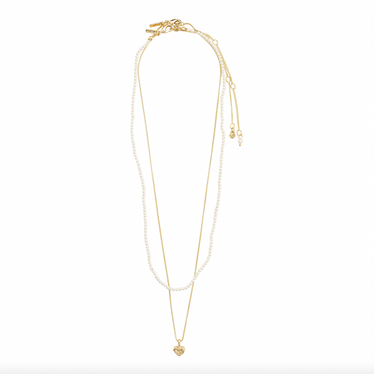 Collier 2-en-1 - Plaqué or