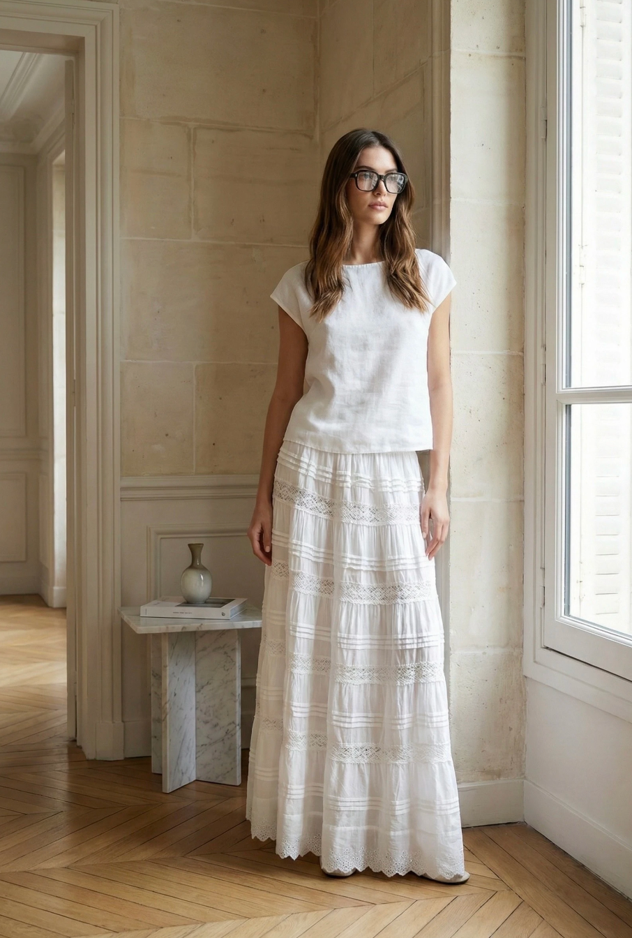 Jupe élégante boho