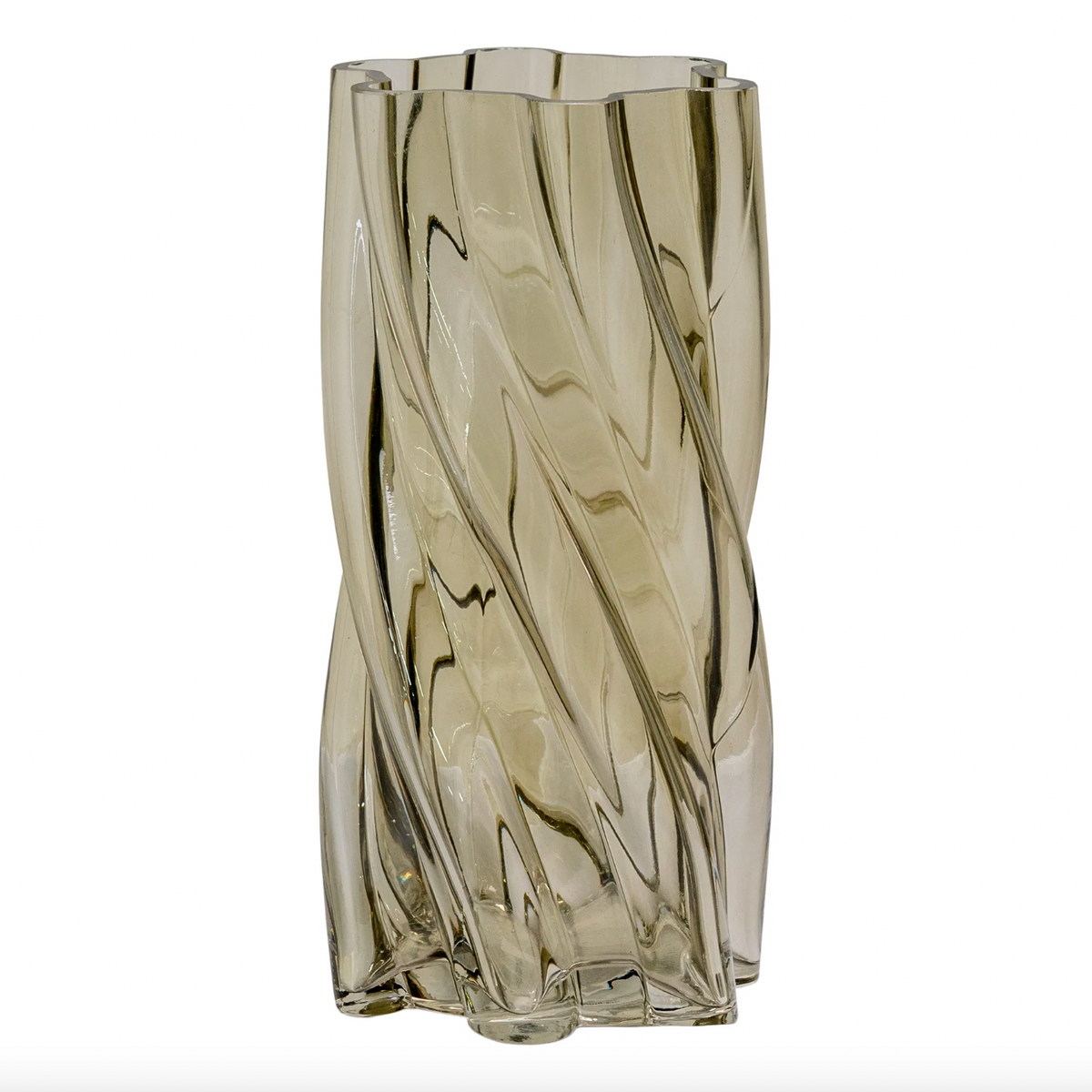 Vase - Verre soufflé à la bouche