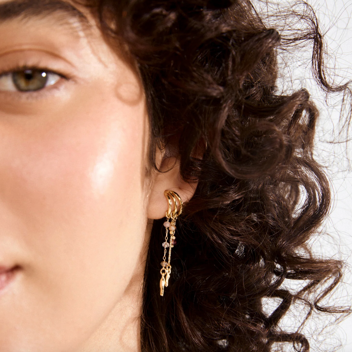Boucles d’oreilles MORIN - dorées