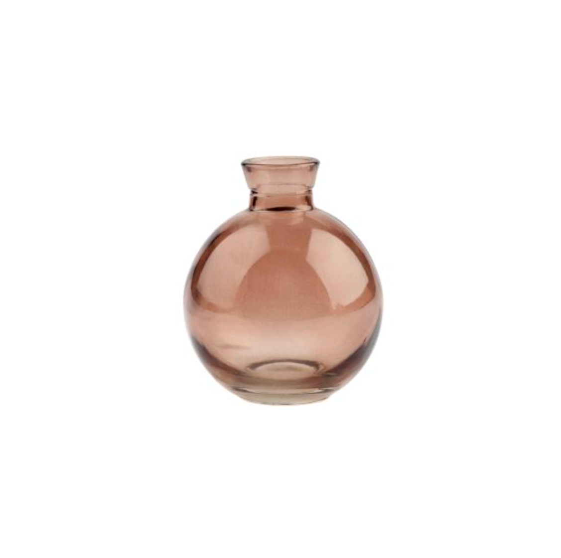 Vase Asti low - marron