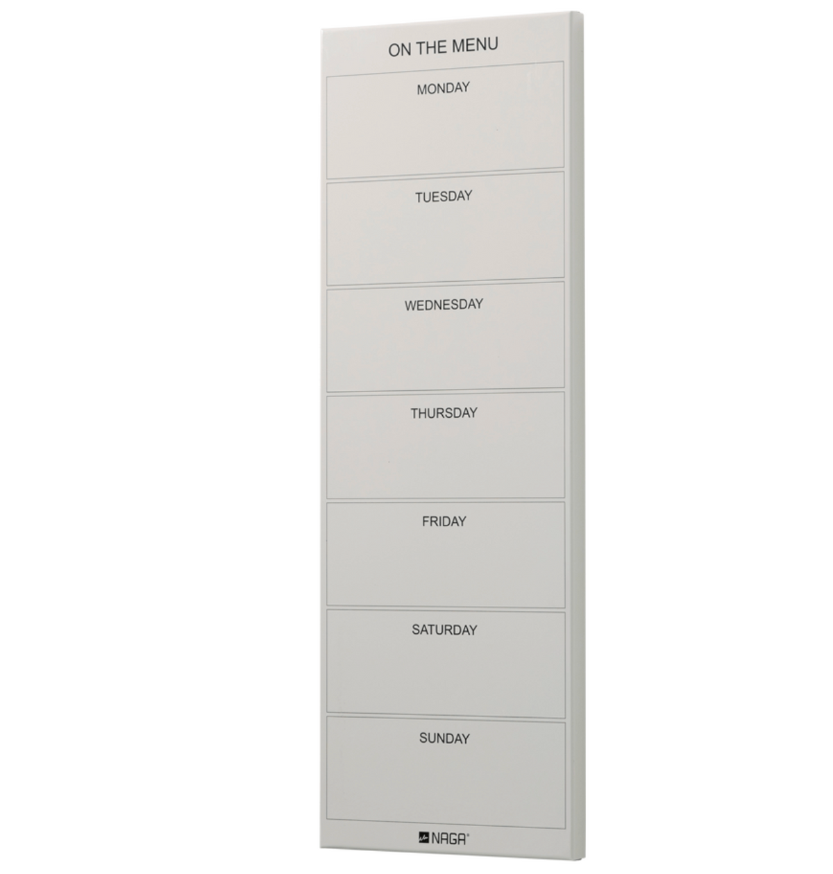 Tableau magnétique beige - Planning des repas